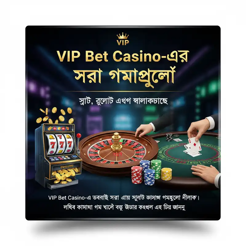 VIP Bet Casino গেম সিলেকশন
